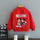 Disney Kids Mickey Mouse Jackets 2022 Spring Autumn Children Cartoon-TB01001-Veeddydropshipping